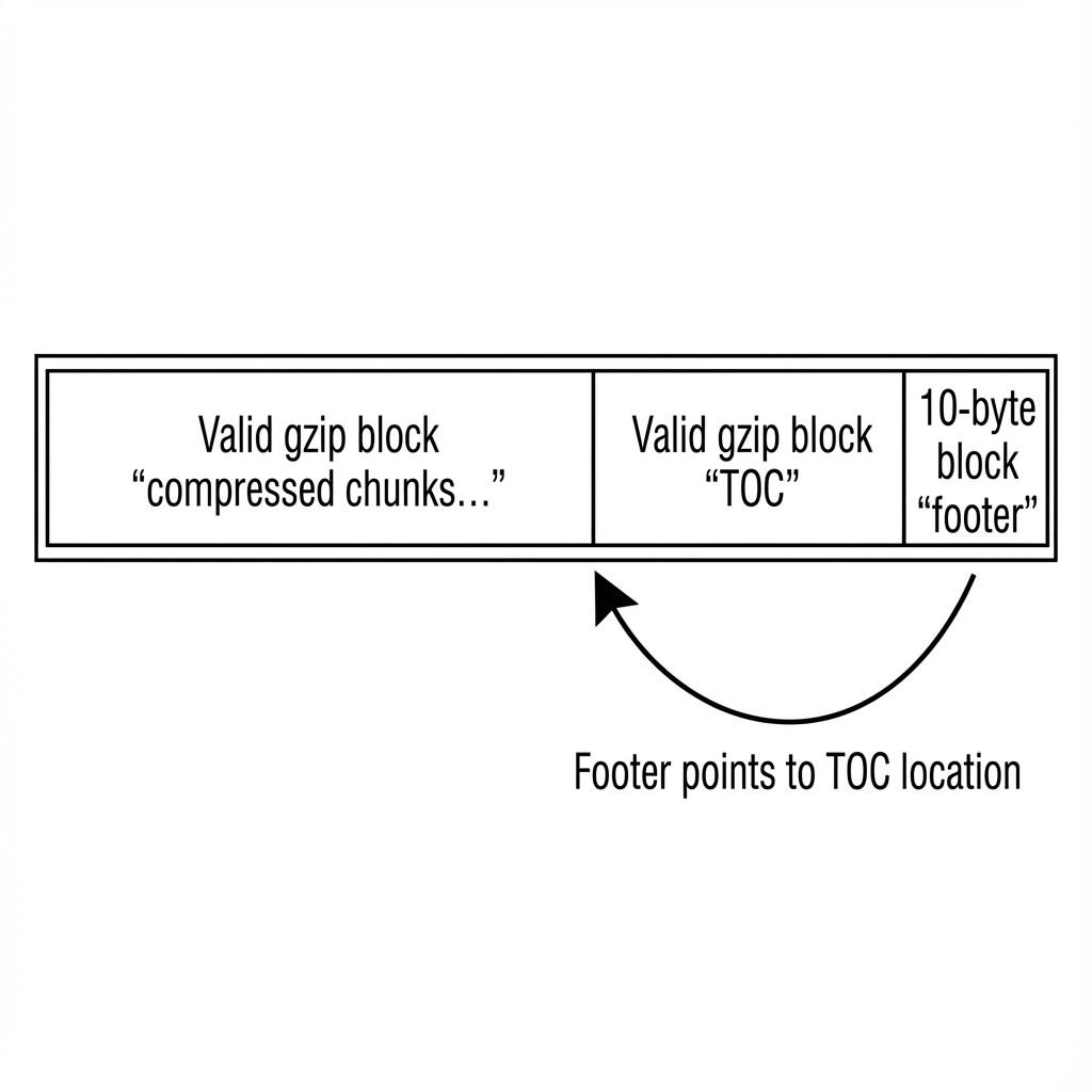 eStargz Footer Diagram